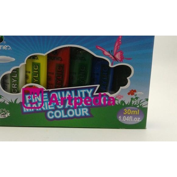 

Maries Acrylic Color Fine Quality Set 6 / Cat Akrilik Maries 81306B