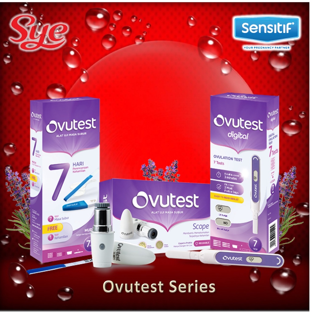 BPOM OVUTEST 7 DAYS PLAN / ALAT TEST KESUBURAN / OVULATION TEST