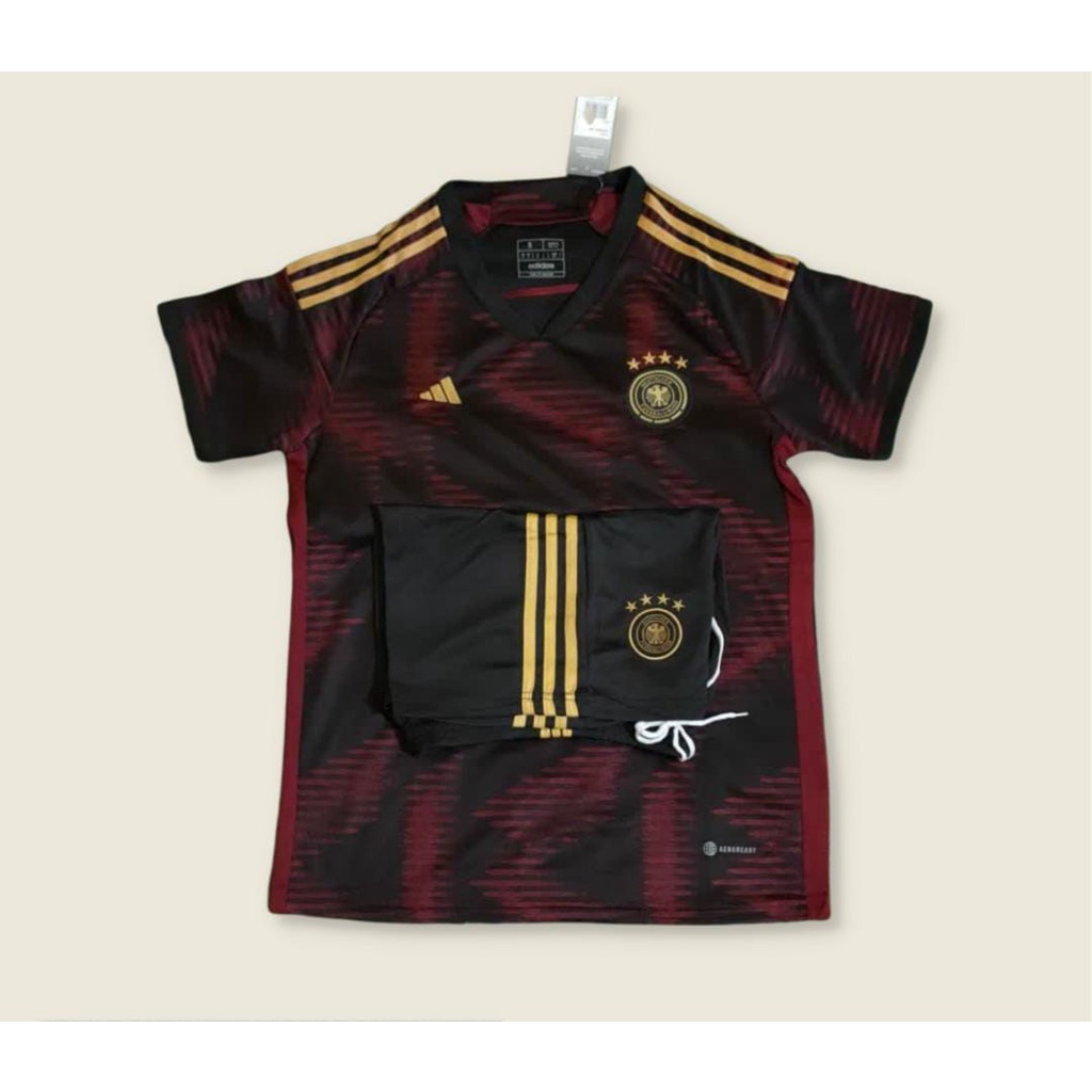 Setelan Jersey Celana Jerman Away Piala Dunia 2022 Grade Ori