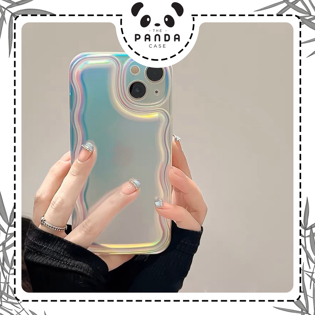 [TPC] Soft Case Iphone Hologram Fairy Matte Gradasi Laser Case Cute Korean Silicone Soft Case Shockproof Protection Camera Hologram Rainbow CASE IPHONE X XS MAX XR 11 12 13 PRO PROMAX - IP064