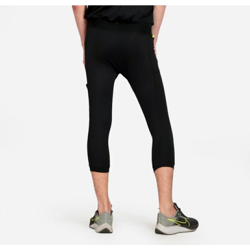 IMPORT Celana Legging Pria MK-510 OVERSIZE Black Celana Zumba Sport Running Aerobik GYM Yoga LYCRA Melar Keren