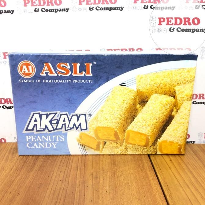 Jual Discount A1 Asli Akam Peanuts Candy 170 Gram - Permen Kacang (biru ...