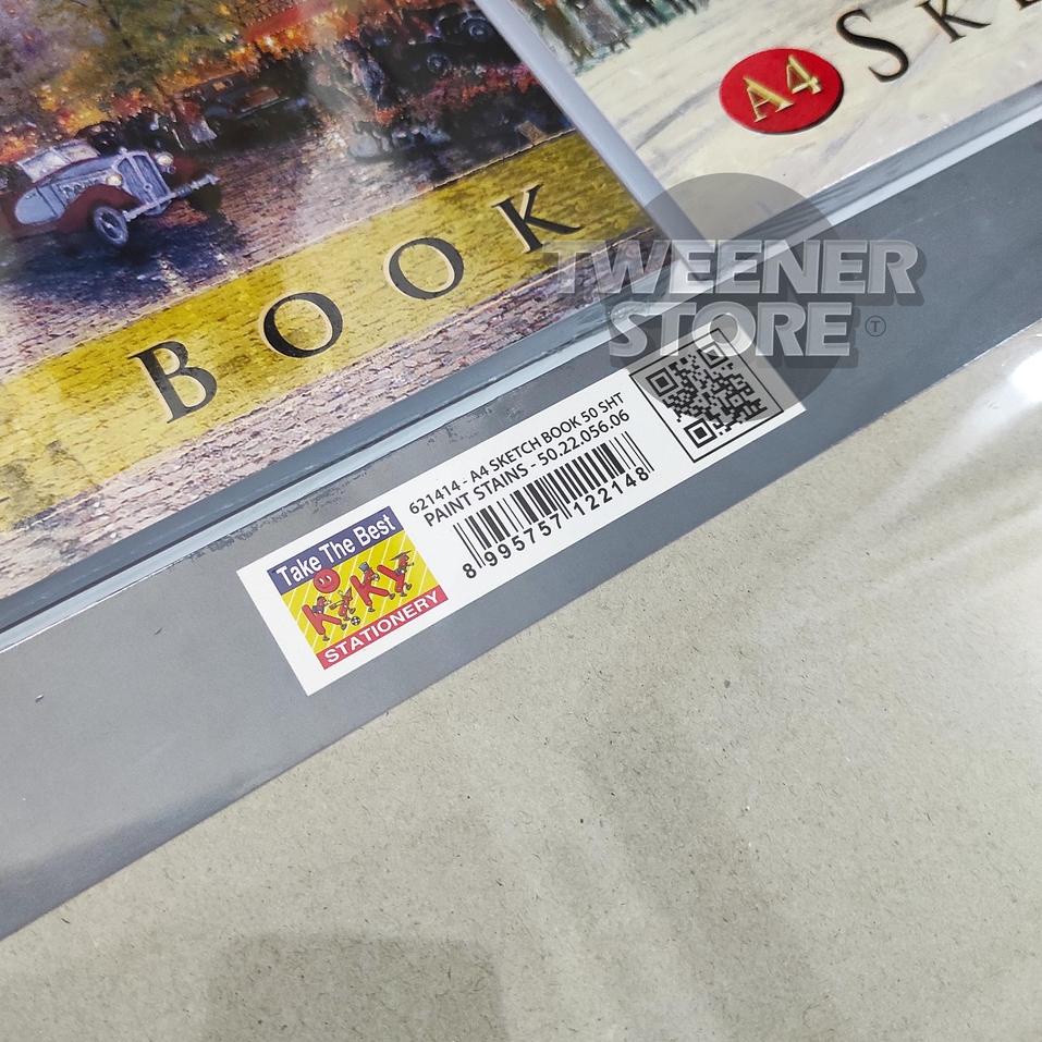 

Obral Baru KIKY Sketch Book A4 isi 50 sheets/lembar 190gsm | COVER RANDOM | Buku Sketsa Gambar Sketchbook