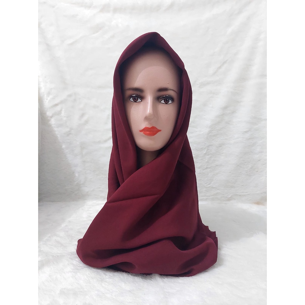 Jilbab Segiempat Polos, Jilbab Lasercut Segiempat