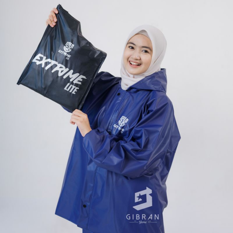 Jas Hujan Motor EXTRIME LITE Pria dan Wanita Original Bahan Tebal