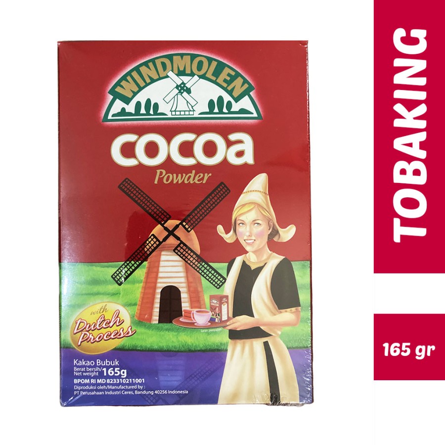 

Windmolen Cocoa Powder 165gr Coklat Bubuk