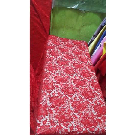 (BIG SALE) Semi francis meteran.bakal kain brokat semi francis.brokat halus.brokat katun.brokat jepa