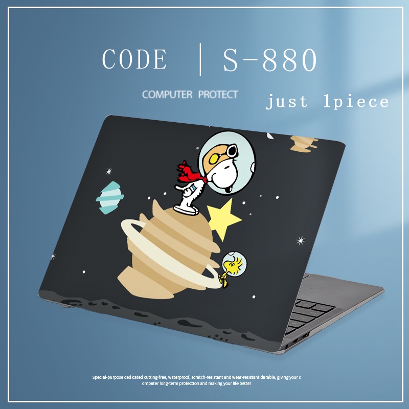 1pc Universal Custom Pola Laptop Snopy Stiker Skin DIY Laptop Notebook Keyboard Stiker Universal Case Covers Fit 13.3 &quot;14&quot; 15.6 &quot;Lenovo M50 N40 N50 N410 S310