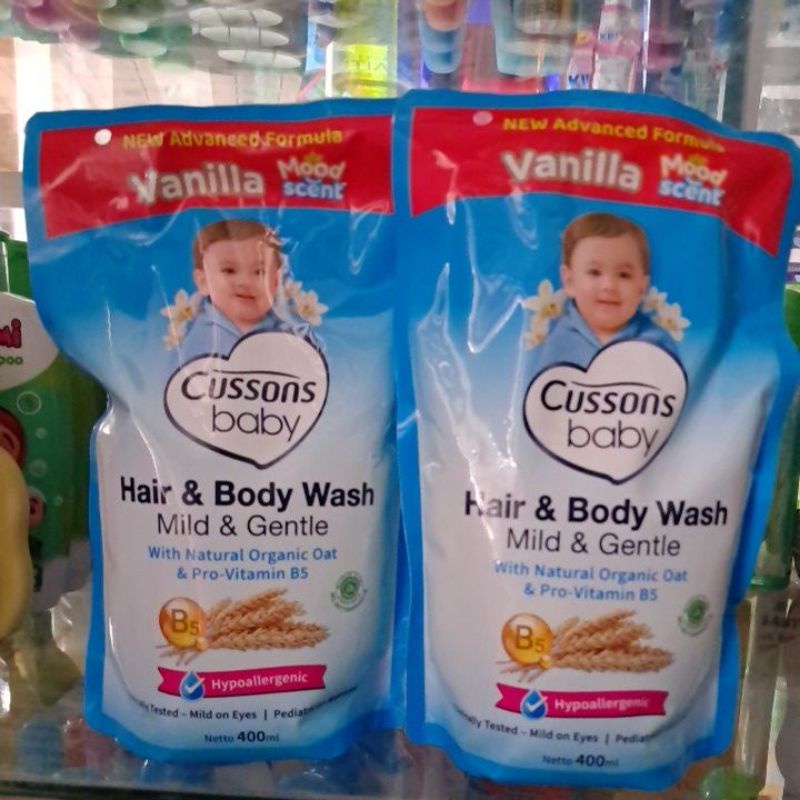 Jual cussons baby hair and body wash 400ml Shopee Indonesia