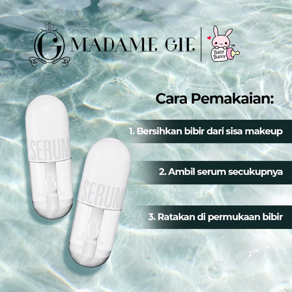 ❤ BELIA ❤ MADAME GIE #LiPill Serum - Lip Oil Bibir | Lip Serum | BPOM