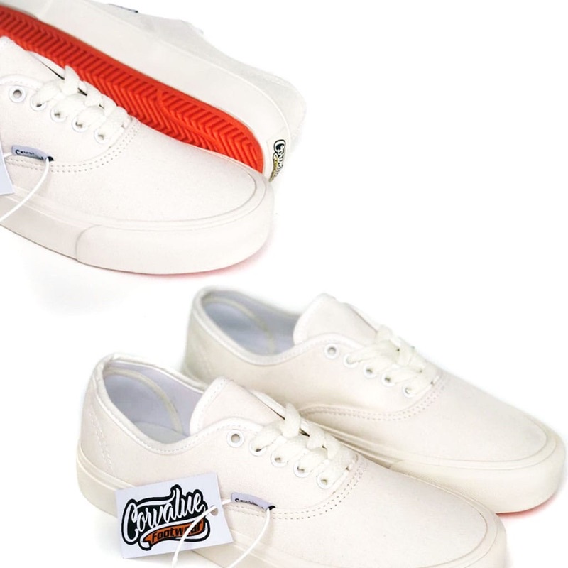 CORVALUE FOOTWEAR - SEPATU SNEAKERS SUDDENLY FULLWHITE ORIGINAL