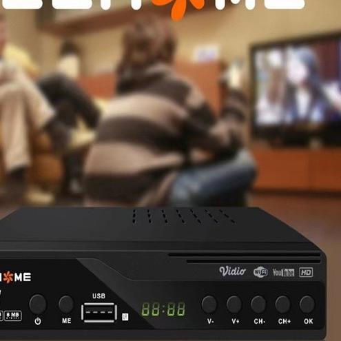 Set top box / STB WELHOME HD CROWN DVB-T2 Tv Digital Receiver Dongle - STB Welhome