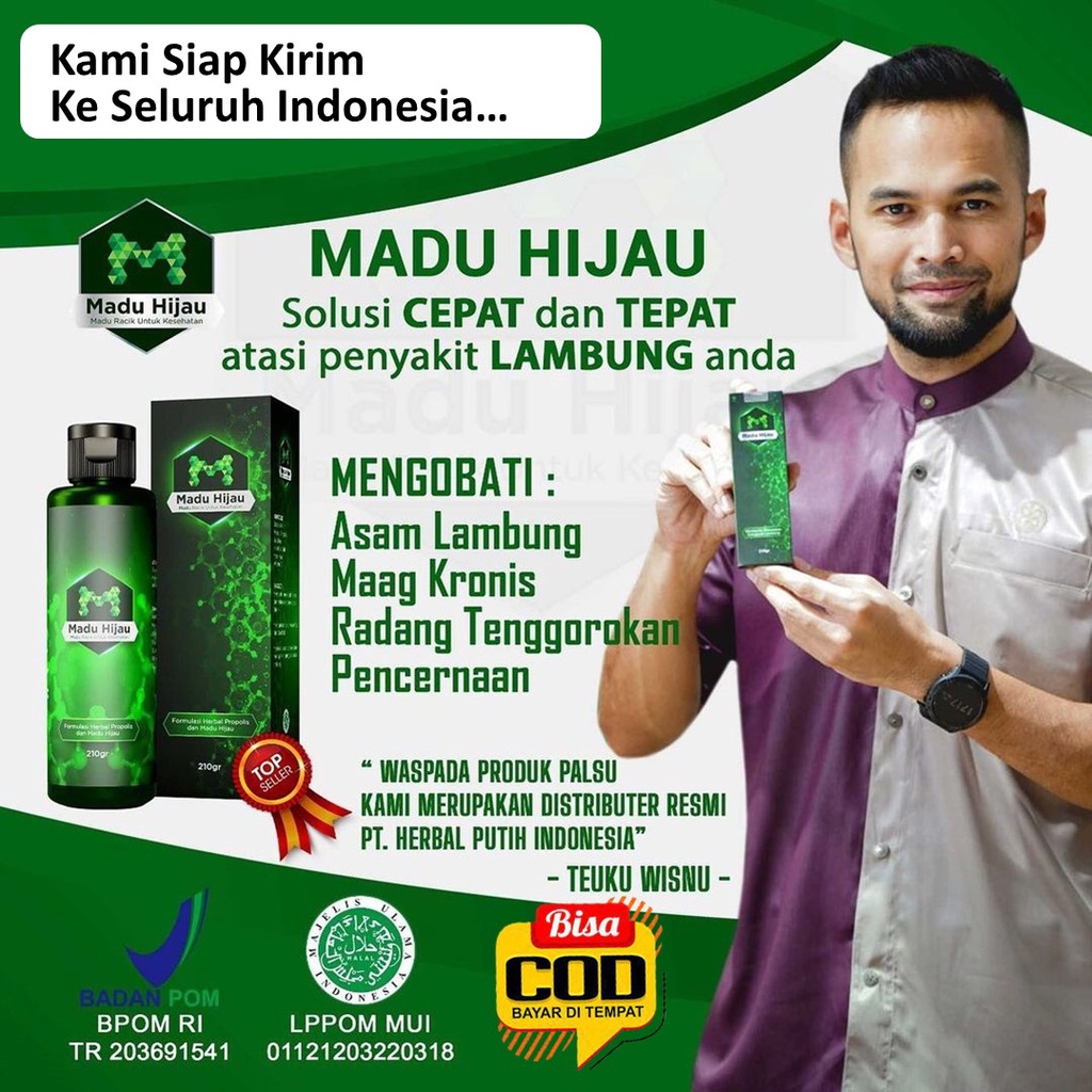 Madu Hijau Herbal Lambung Maag Asli Obat Asam Lambung Herbal Ampuh