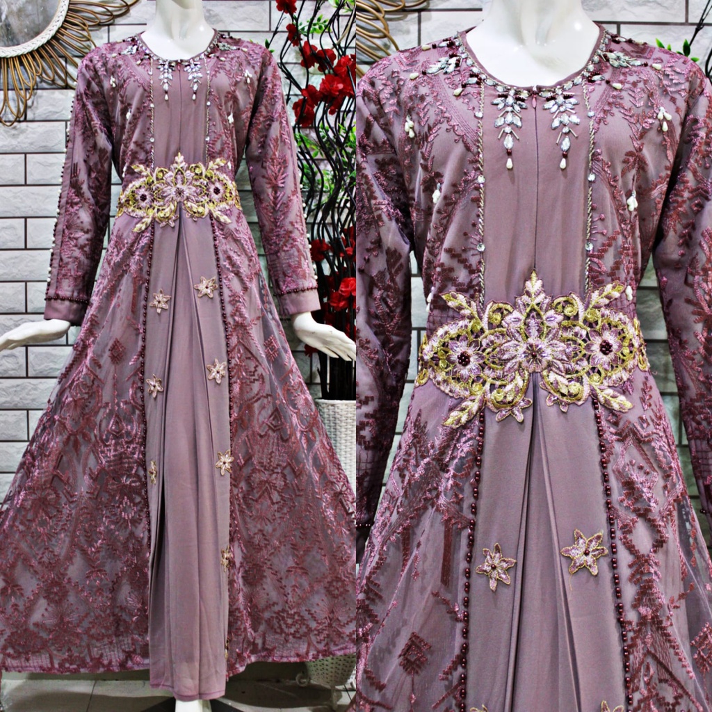 AK - GAMIS KAYLA BORDIR GAMIS GAMIS MODERN DRESS MEWAH GAMIS PESTA TERBARU 2022 GAMIS REMAJA WANITA 