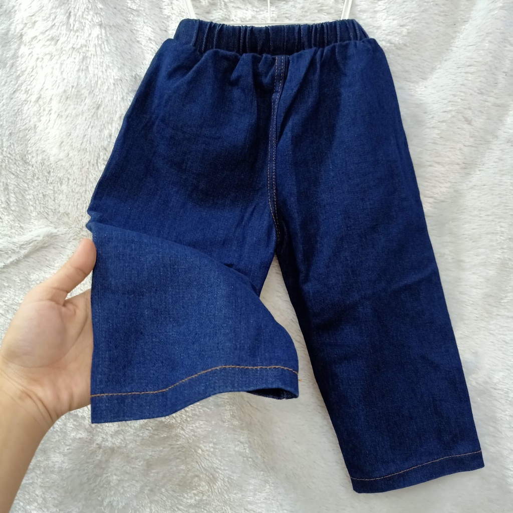 (LOLI-JKT) BS-337 3IN1 SETELAN ANAK INNER HTM ROMPI KULOT SIZE 100-140