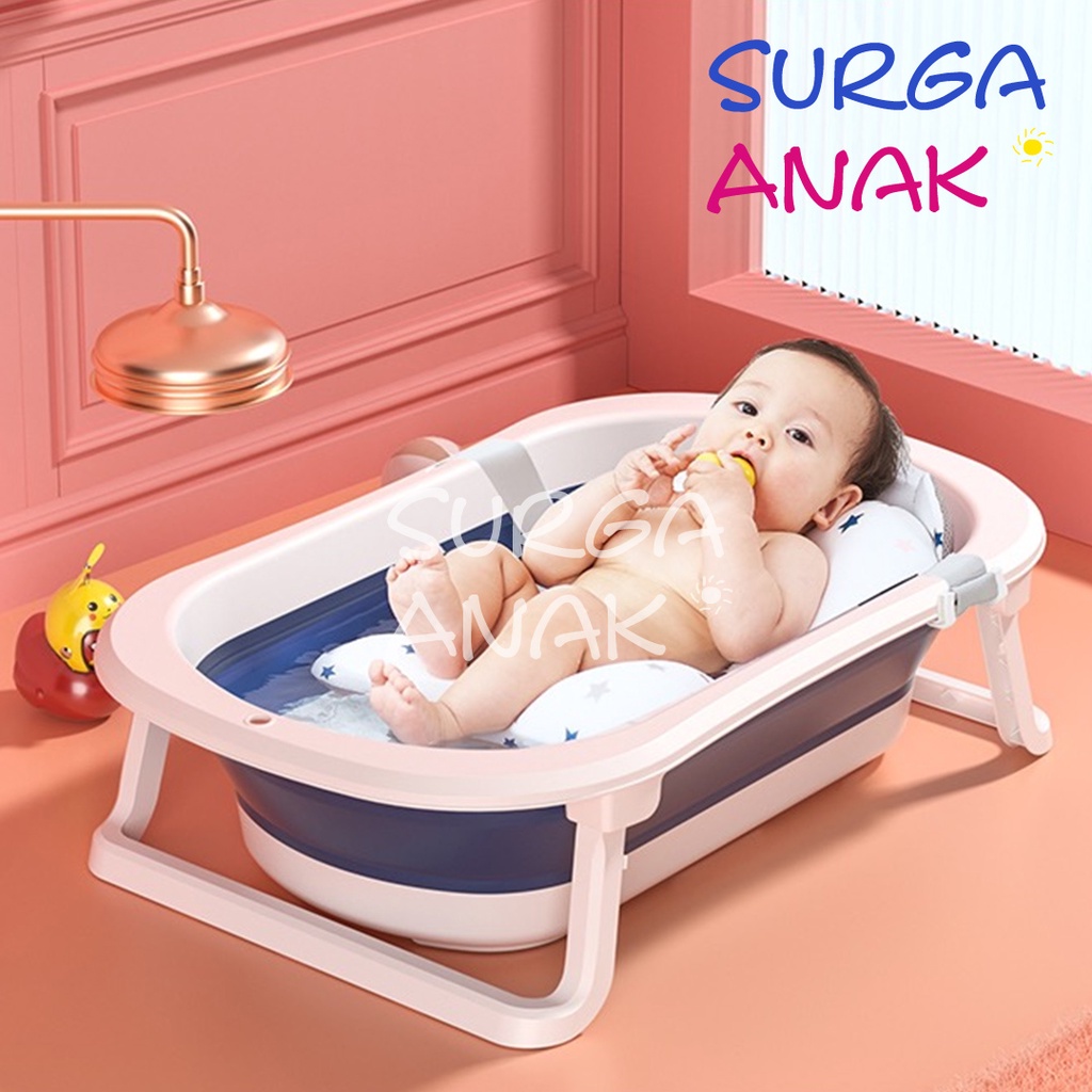 Bak Mandi Bayi Portable Lipat