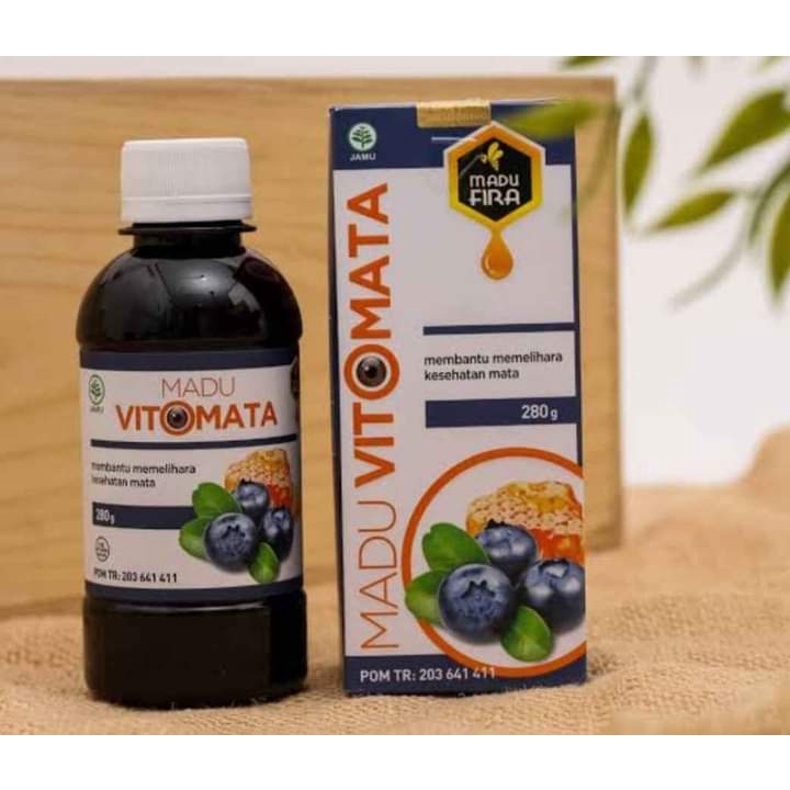 

Paket 4 Madu Vitomata 280gr