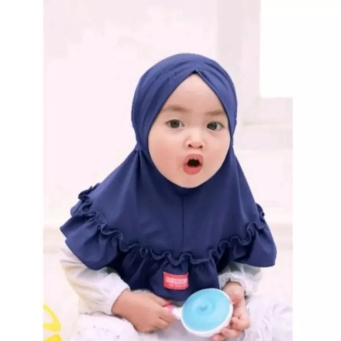 Hijab anak bayi AMIRA / kerudung anak perempuan / jilbab anak kekinian