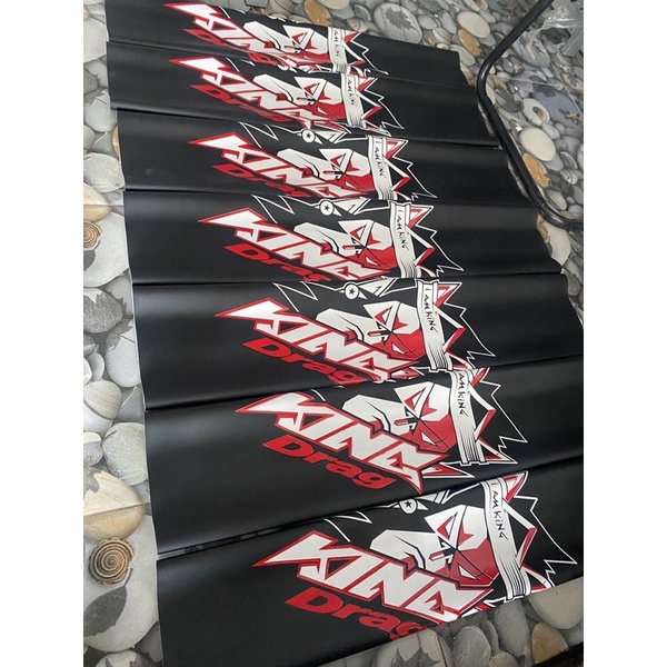 kulit jok king drag bahan tebal lembaran tanpa jahit #vario#scoopy#beat#genio#supra#mio#jupiter#mx#revo#satria#