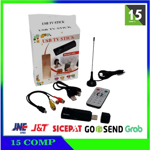 Jual Gadmei TV Tuner USB Stick 380 Hitam ( notebook / PC ) Shopee