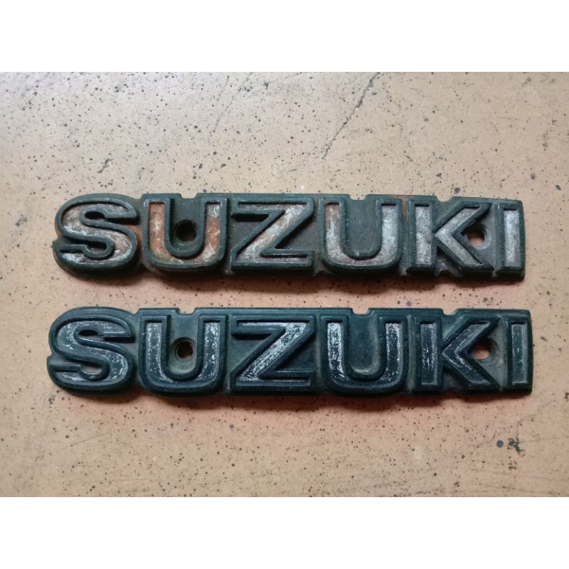 Emblem Logo Suzuki RC80 RC100 Original