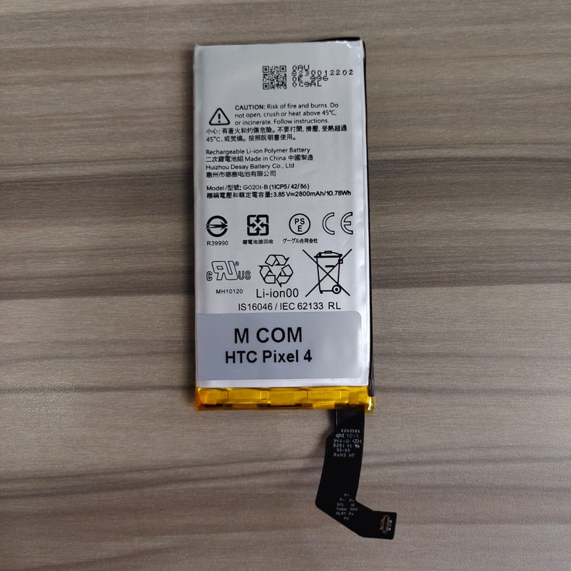 Battery Batere Batre Baterai Mcom HTC Pixel 4 G0201-B G020I-B