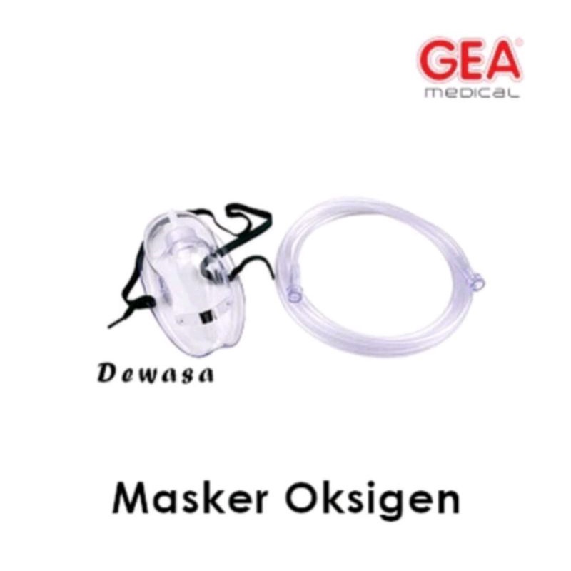 Masker Oksigen Gea Bayi, Anak &amp; Dewasa