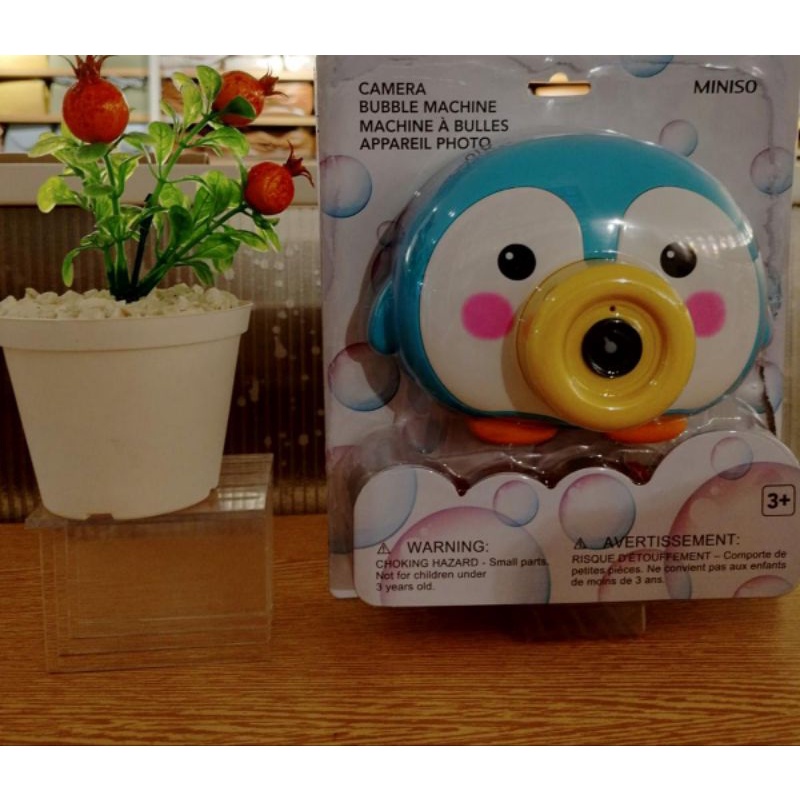Miniso Animal Series Camera Bubble Machine