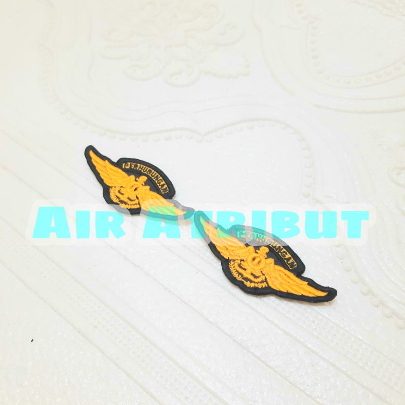 ATRIBUT PDL DISHUB / PDL WING DISHUB BORDIR TIMBUL 3D