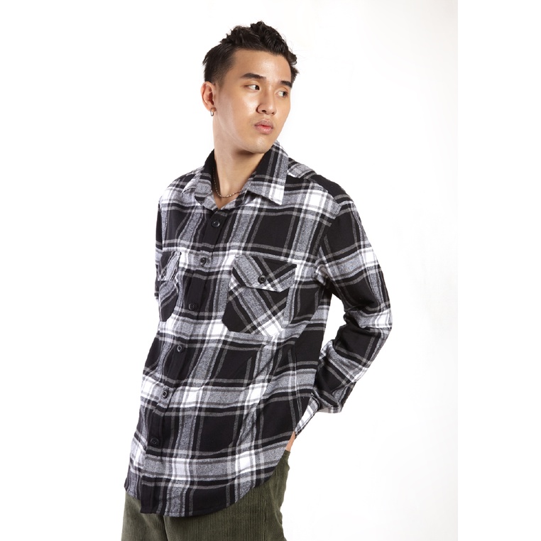 OCWA RALLY OVERSIZED SHIRT MULTI GREY BLACK