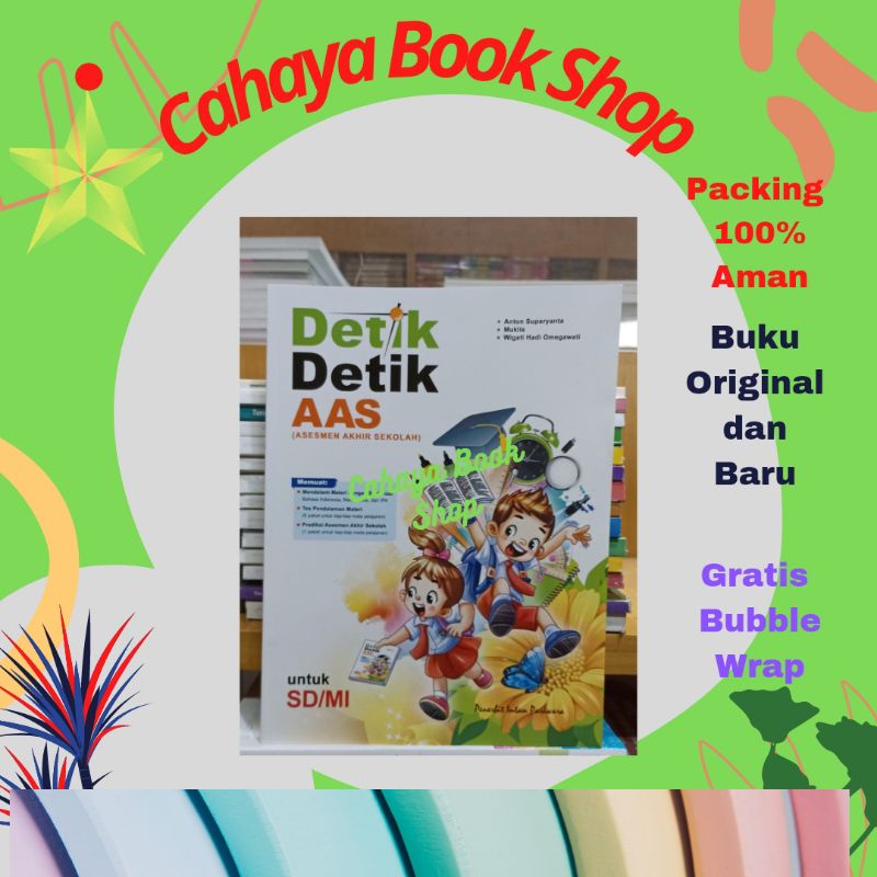 Buku Detik-detik AAS (Asesmen Akhir Sekolah) SD/Mi