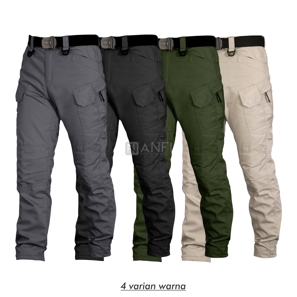 CELANA CARGO TACTICAL BLACKHAWK BAHAN MELAR STRETCH