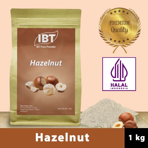 

Bahan Makanan Serbuk Bubuk Kue Kacang Hazelnut IBT Pure Powder Murni