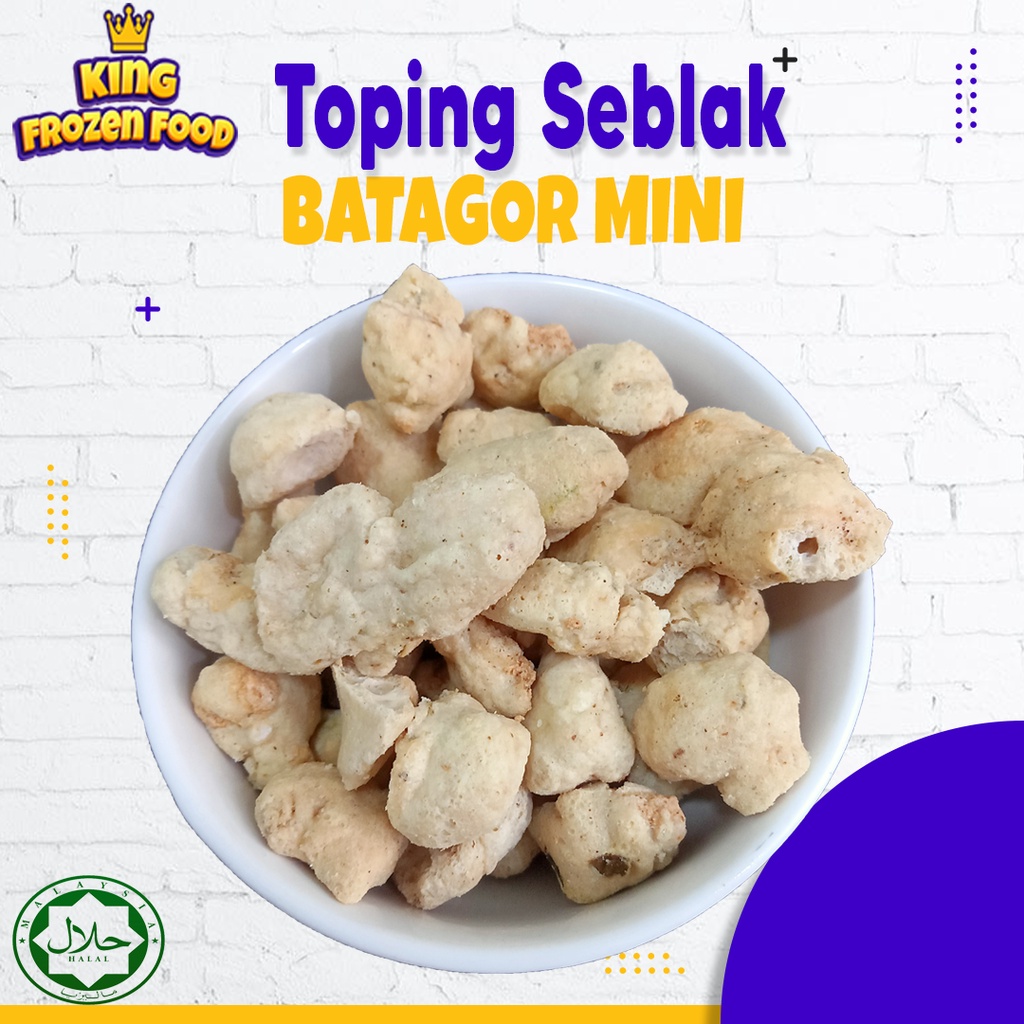 Toping Seblak Batagor Mini Kering