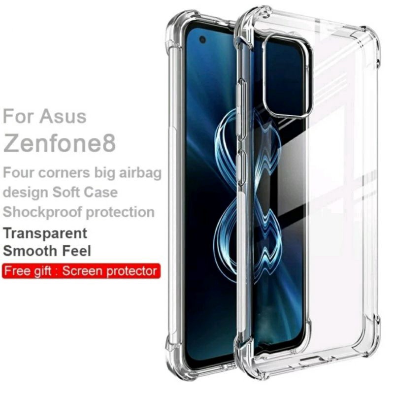 CASE ANTICRACK ASUS ZENFONE 8 ZS590KS PREMIUM CASE ANTISHOCK & GOOD QUALITY