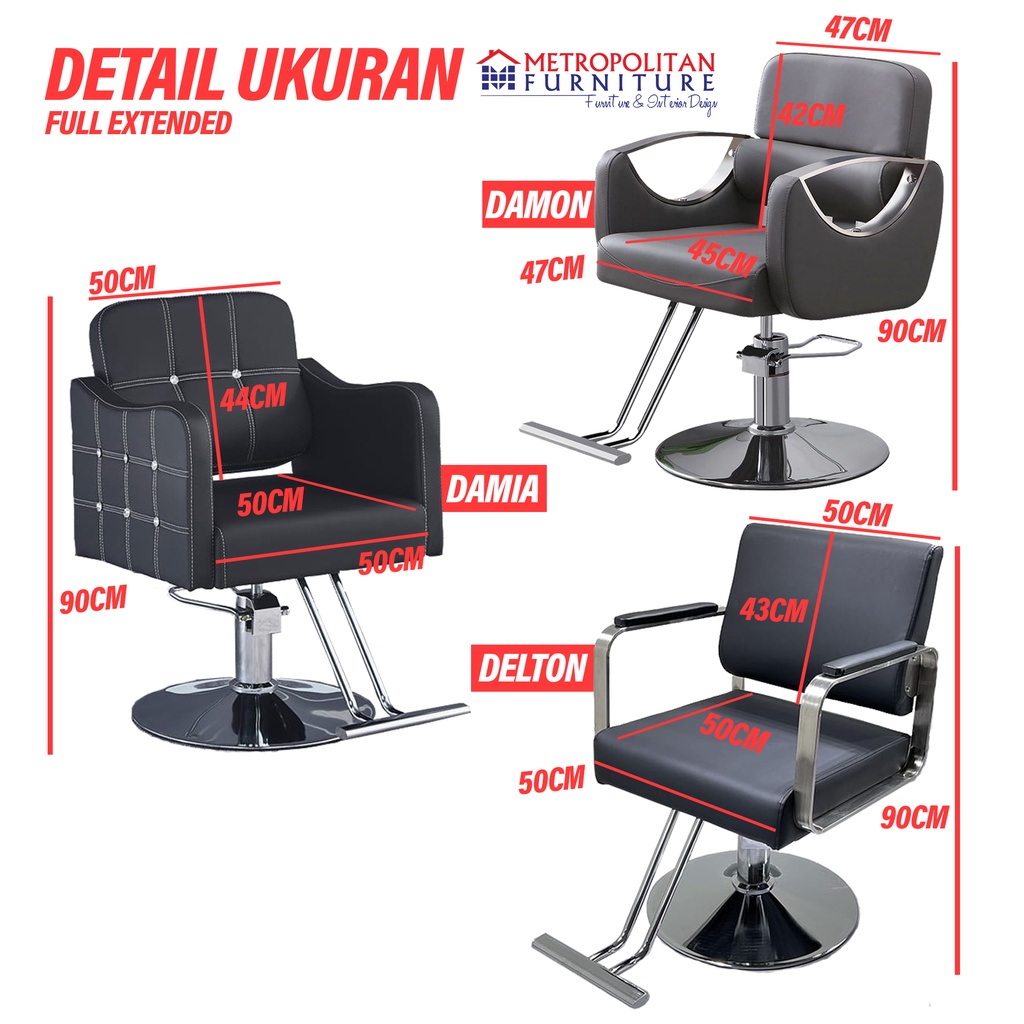 Kursi Salon Babershop Barber Chair Premium