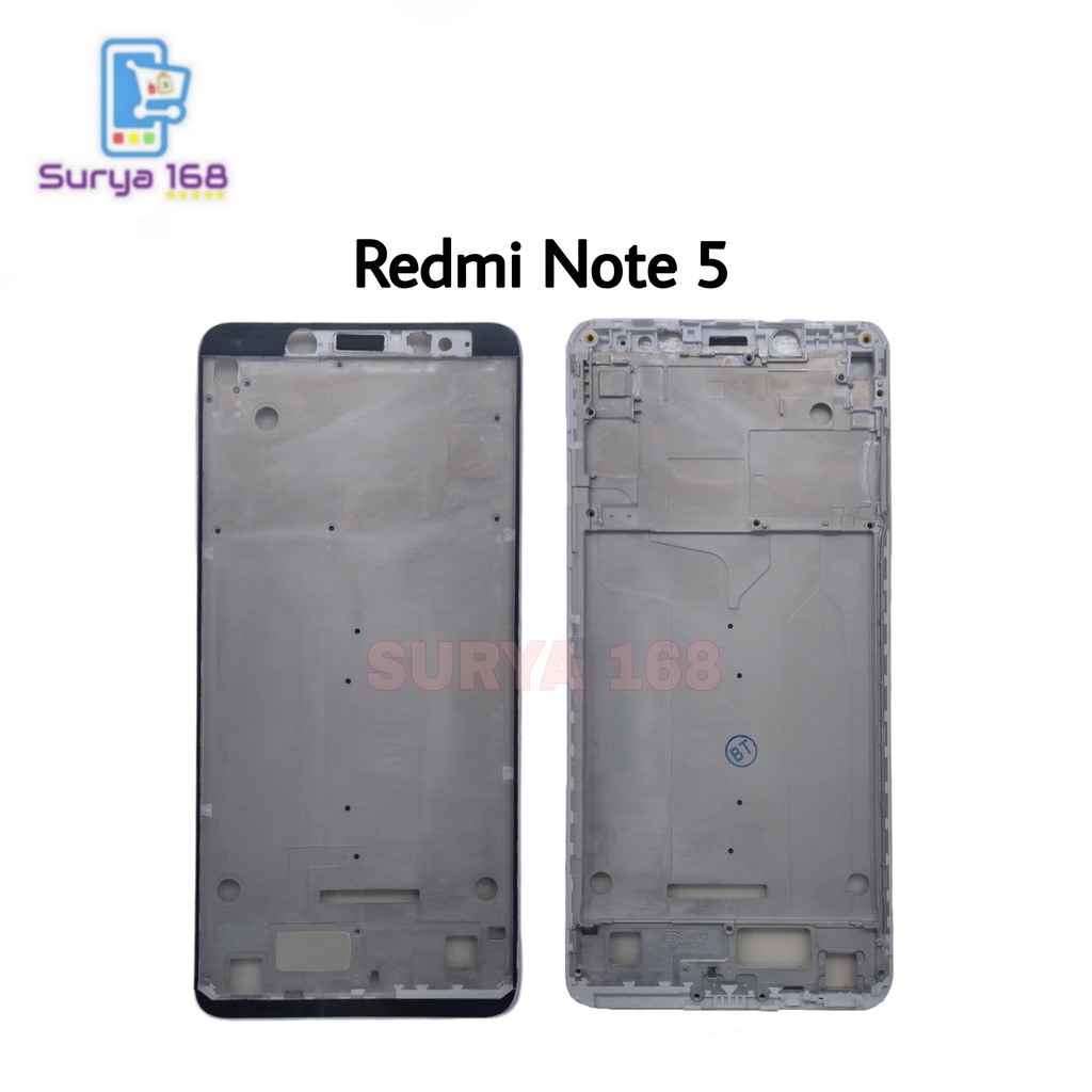 FRAME LCD TULANG TENGAH BEZEL LCD TATAKAN LCD XIAOMI REDMI NOTE 5 / 5 PRO COPOTAN MULUS