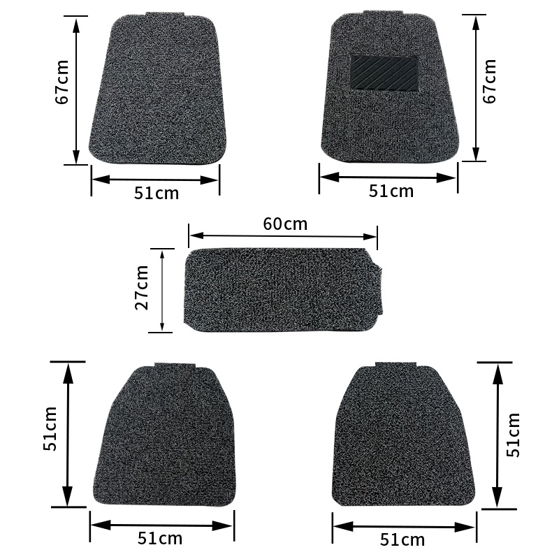 Bolizun Karpet Mobil Mie Bihun Universal  Umum  Semua mobil bisa Non bagasi - PREMIUM Universal Car Mats