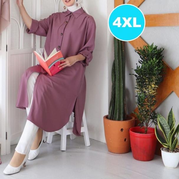 Baju Tunik Jumbo Murah Baju Atasan Tunik Jumbo Long Tunik Jumbo 223906 - Tortila