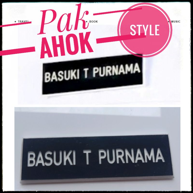 High Class Exclusive Name Tag Untuk Panglima TNI, Kapolri, Jaksa Agung, Gubernur, Wali Kota, Bupati, Menteri, dll #Name Tag Nasional #Name Tag Indonesia #Name Tag Terbaik #Papan Nama Dada Indonesia Terbaik