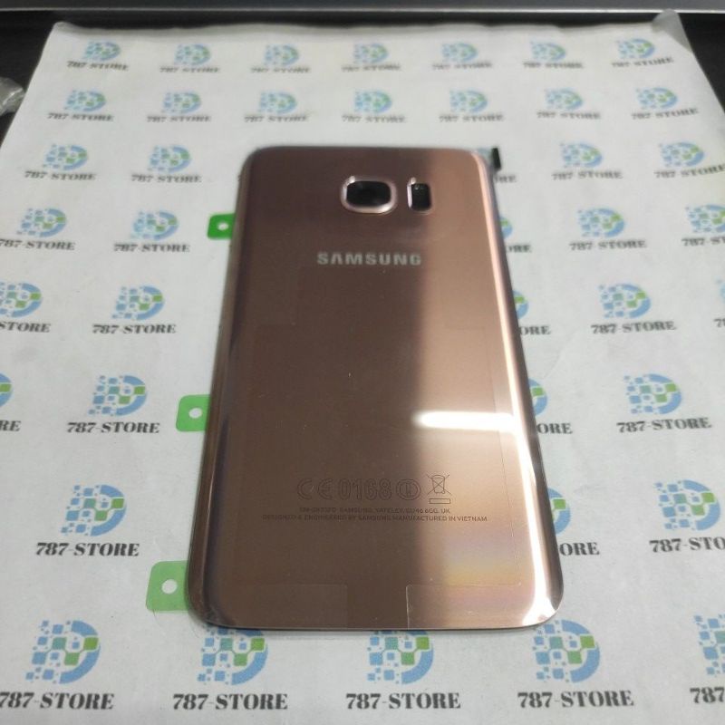 BACKGLASS SAMSUNG S7 EDGE G935FD ROSE GOLD ORIGINAL