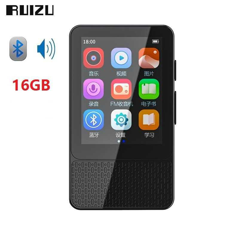 Ruizu Bluetooth HiFi DAP MP3 Player Touchscreen 16GB - M18 - Hitam