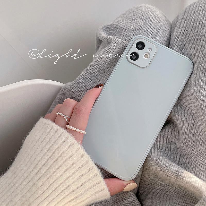 Case Macaron warna warni  Iphone 7 8 SE 7+ 8+ X Xs Xr Xs Max Hybrid FH11