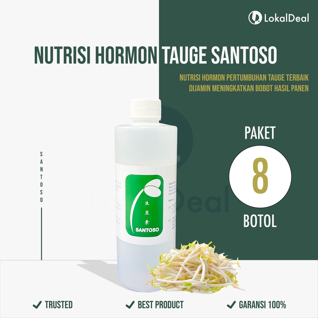 Nutrisi Pupuk Protein Toge / Tauge Santoso Bukan Sumo Lamitech