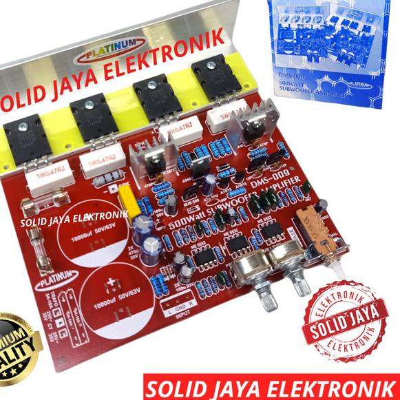 KIT POWER SUBWOOFER 500W DMS-009 PLATINUM AMPLIFIER SUBWOOFER DMS 009