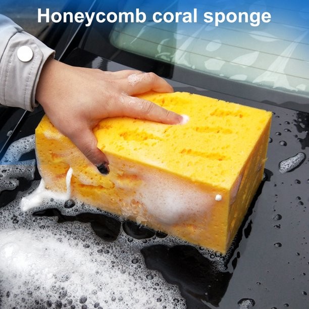 Spons Smart Sponge Busa cuci mobil Motor Piring Wash size Besar Jumbo