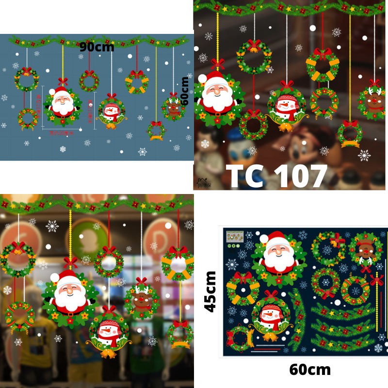 WALLSTICKER STIKER DINDING NATAL MERRY MERY MERYY CHRISTMAS CRISTMAST 2023 SANTA CLAUSE CLAUS TAHUN BARU 2022 2023 STICKER DEKORASI HIASAN DINDING TEMBOK RUMAH KANTOR PINTU KACA JENDELA POHON NATAL SNOW FLAKES SNOWFLAKES WALLPAPER PAPER banyak