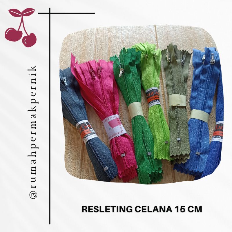 Resleting Celana biasa
