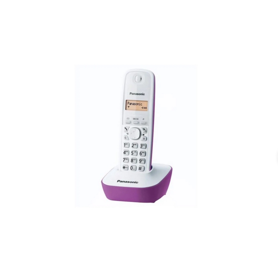 TELEPON WIRELESS PANAS0NIC KX-TG1611 (UNGU) TELEPON RUMAH TG1611