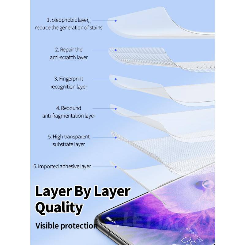 3pcs Film Pelindung Layar Hydrogel Untuk OPPO Find X5 X3 X2 Neo Pro Lite Reno 2 2Z 2F 3 4 5 6 7 8 10x Lite Zoom